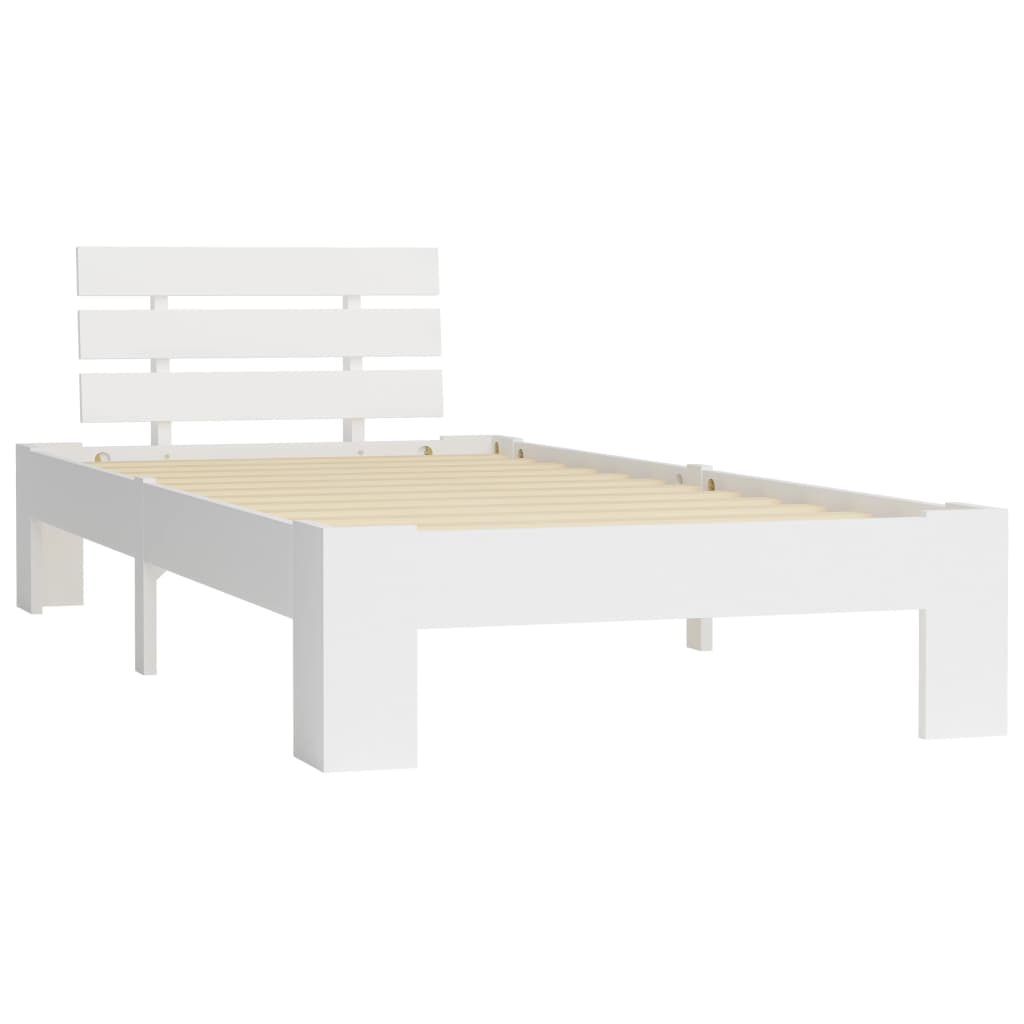 Bed Frame Without Mattress Solid Pine Wood
