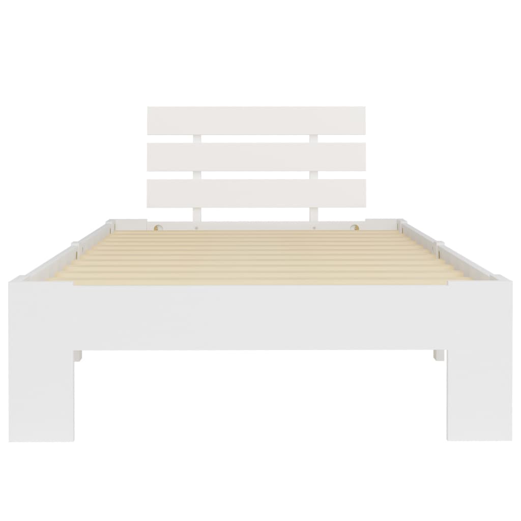 Bed Frame Without Mattress Solid Pine Wood