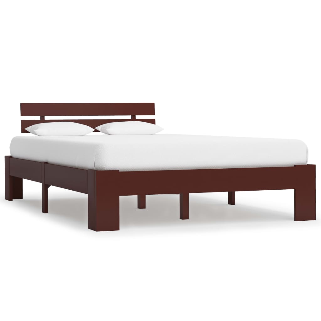 Bed Frame Without Mattress Solid Pine Wood