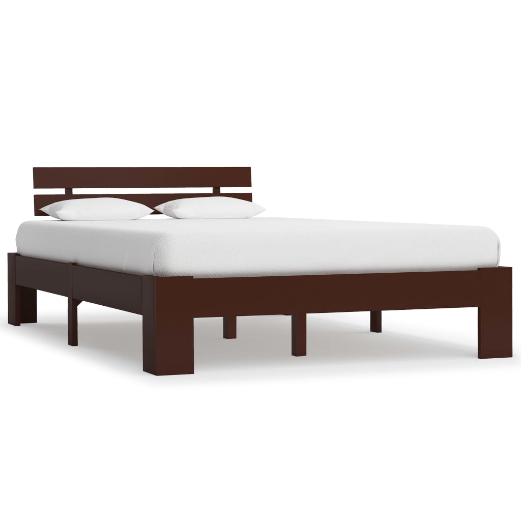 Bed Frame Without Mattress Solid Pine Wood