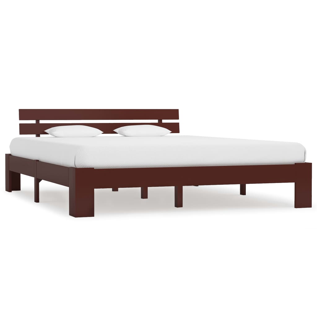 Bed Frame Without Mattress Solid Pine Wood