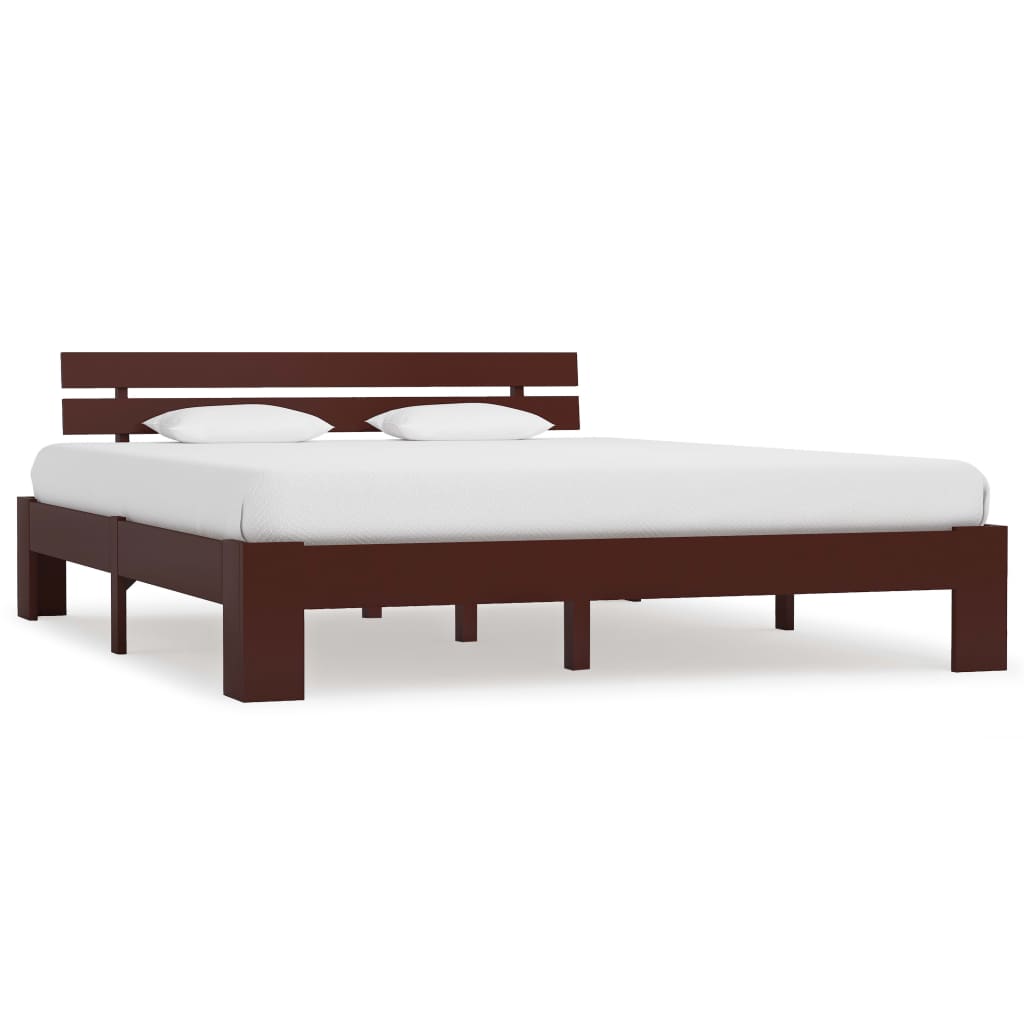Bed Frame Without Mattress Solid Pine Wood