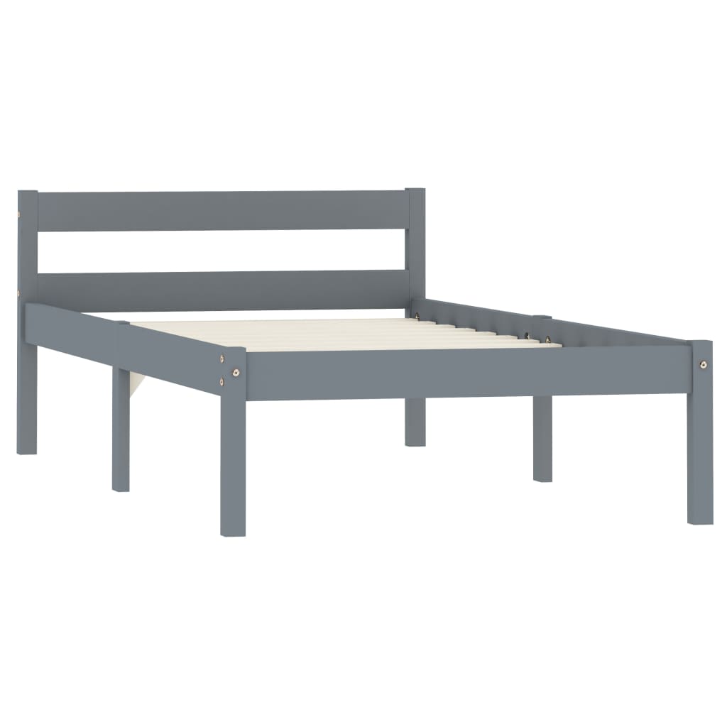Bed Frame Without Mattress Solid Pine Wood