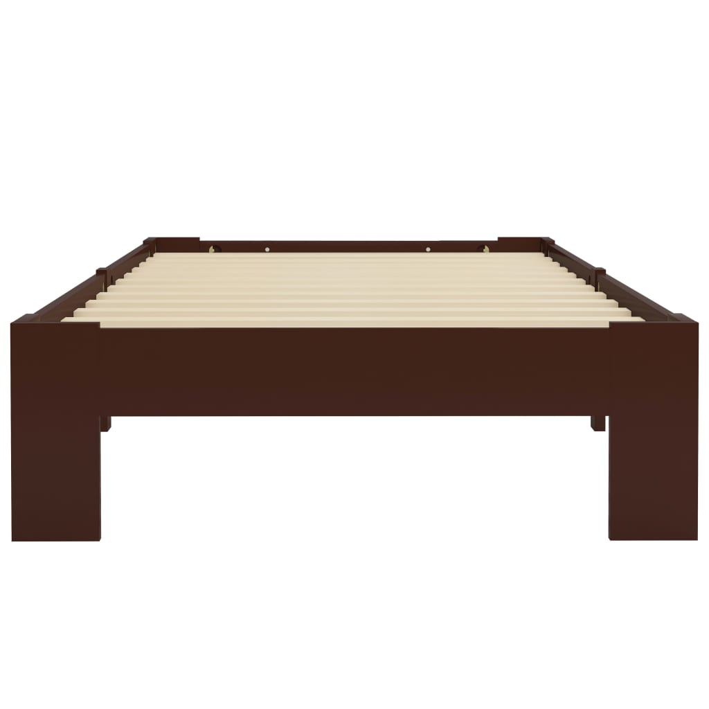 Bed Frame Without Mattress Solid Pine Wood