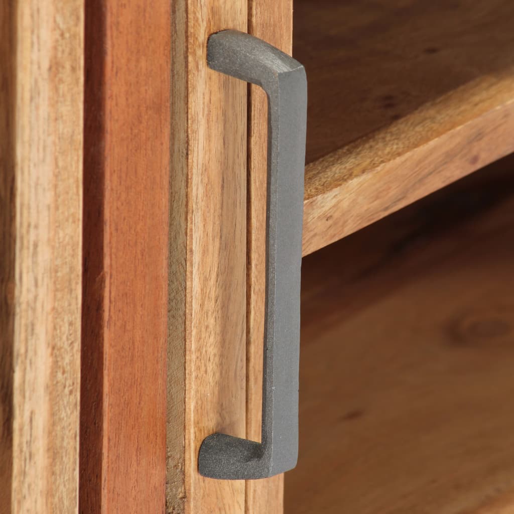 Tv Cabinet 130X30X45 Cm Solid Acacia Wood