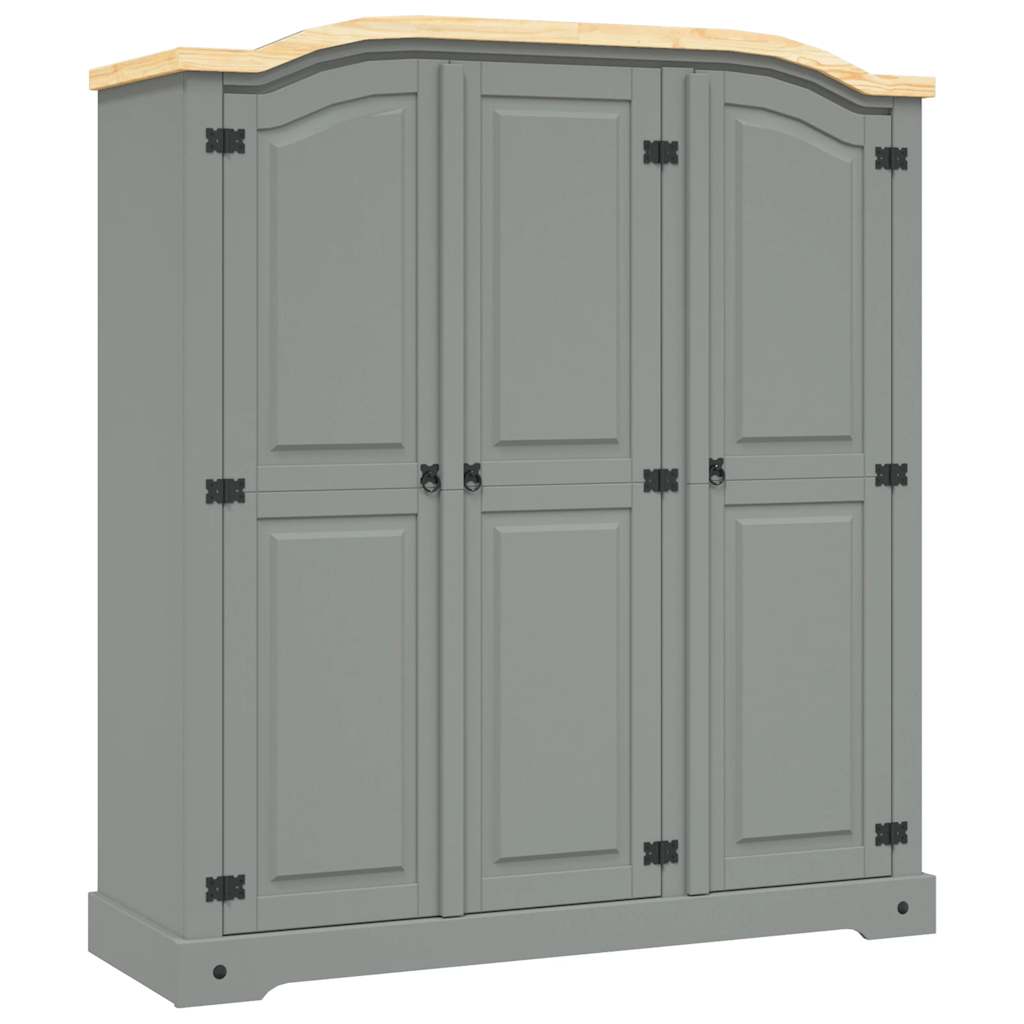 Wardrobe Mexican Pine Corona Range 3 Doors
