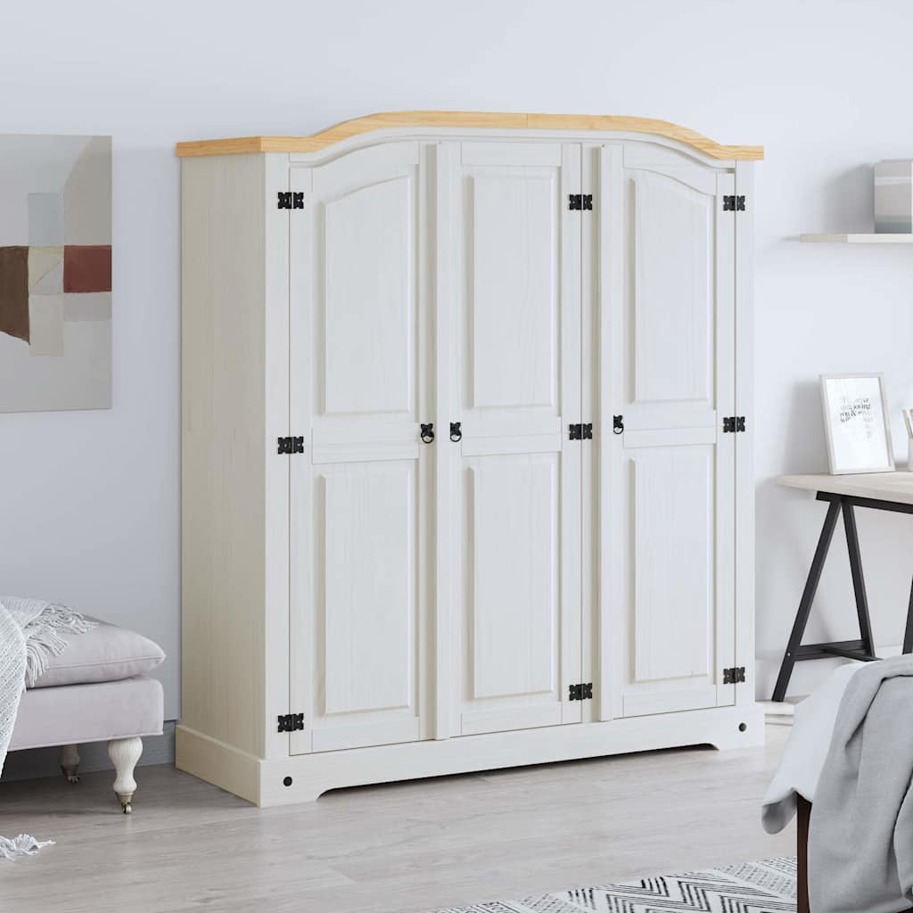 Wardrobe Mexican Pine Corona Range 3 Doors