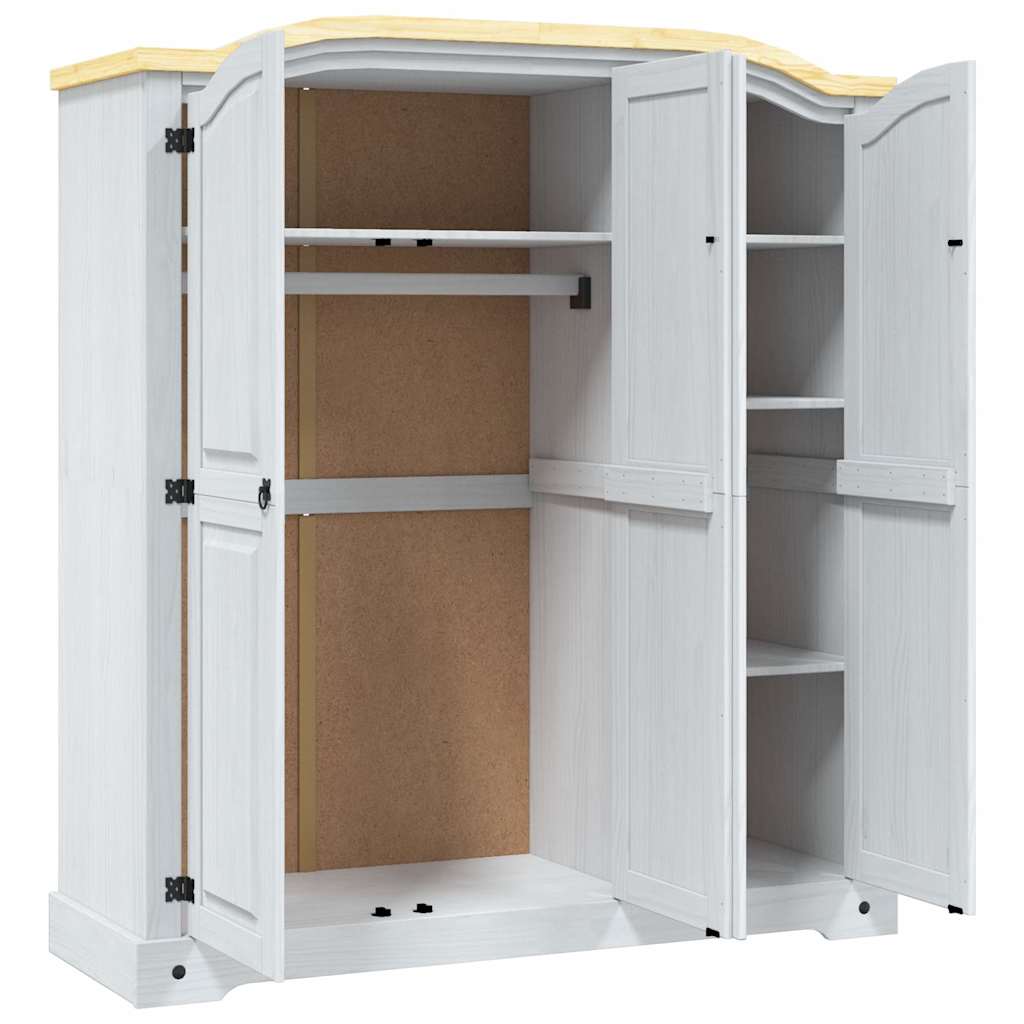 Wardrobe Mexican Pine Corona Range 3 Doors