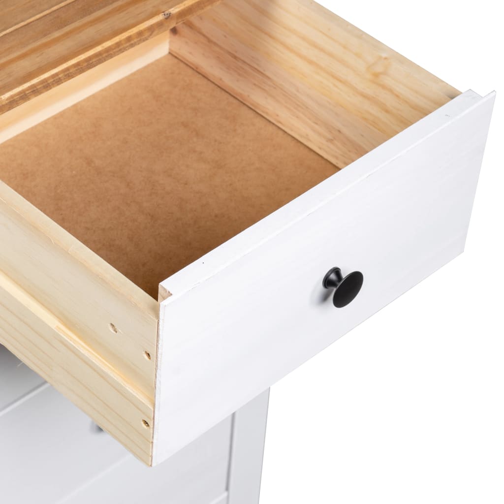 Sideboard 46X40X89 Cm Pine Panama Range