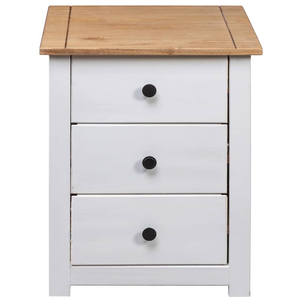 Bedside Cabinet 46X40X57 Cm Pinewood Panama Range