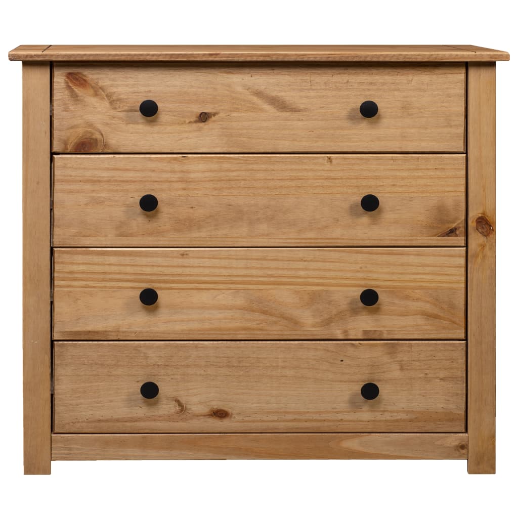 Side Cabinet 80X40X73 Cm Pine Panama Range