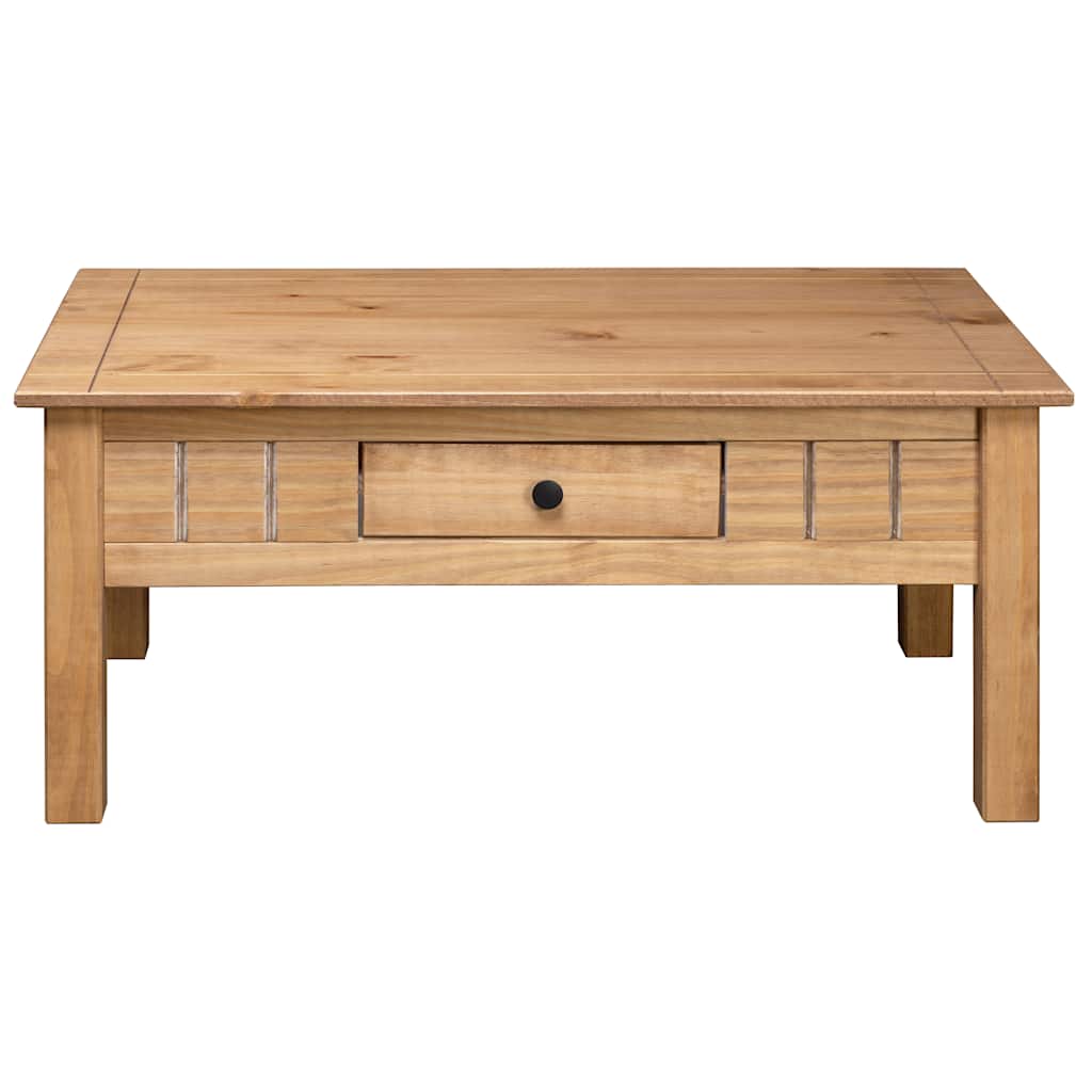 Coffee Table 100X60X45 Cm Solid Pine Wood Panama Range