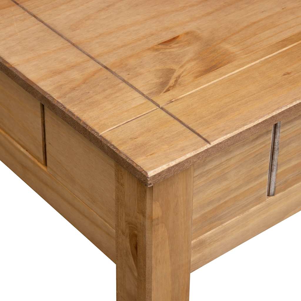 Coffee Table 100X60X45 Cm Solid Pine Wood Panama Range