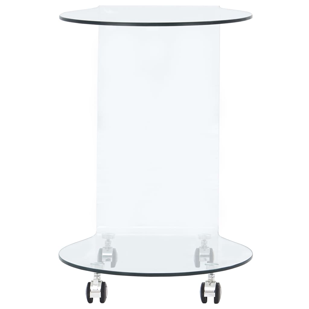 Coffee Table 45X40X Tempered Glass