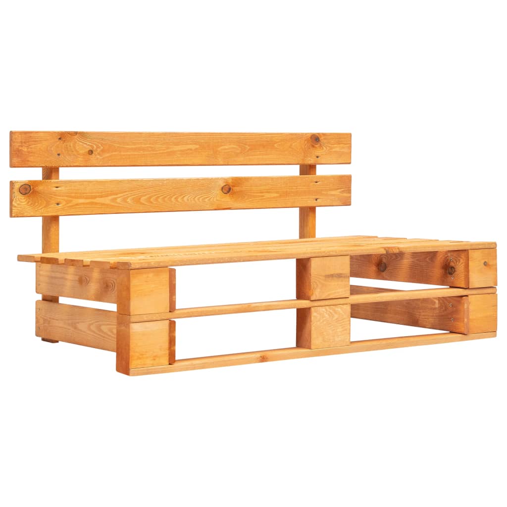 Garden Pallet Bench Wood