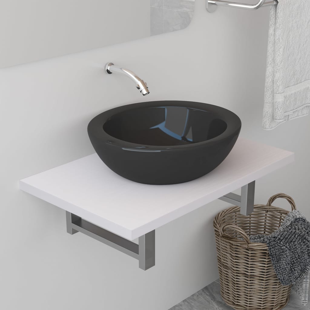 Bathroom Wall Shelf For Basin 60X40X16.3 Cm