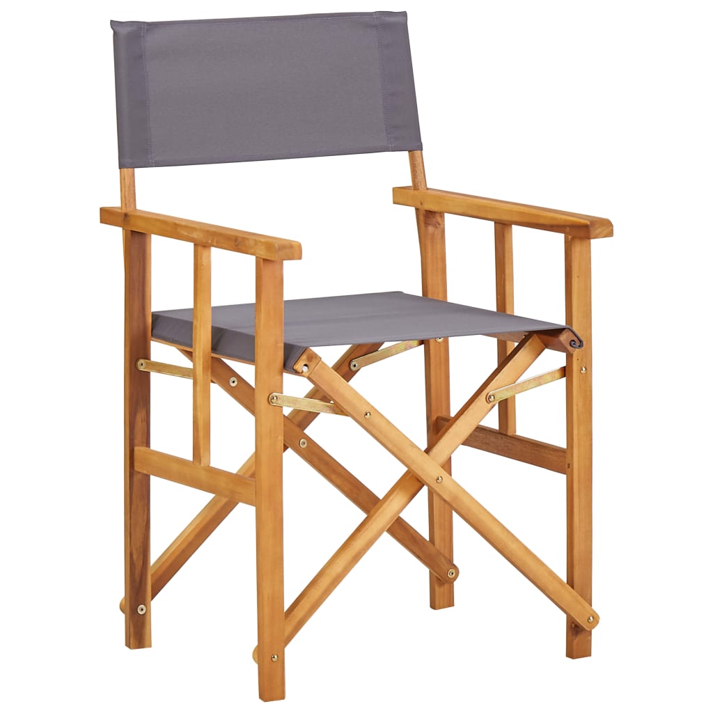 Director's Chair Solid Acacia Wood