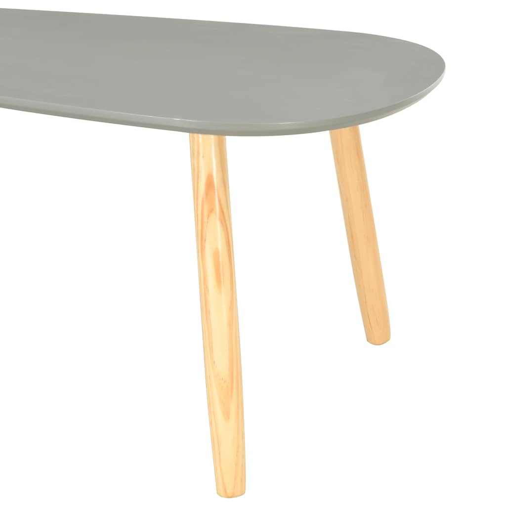 Coffee Tables 2 Pcs Solid Pinewood