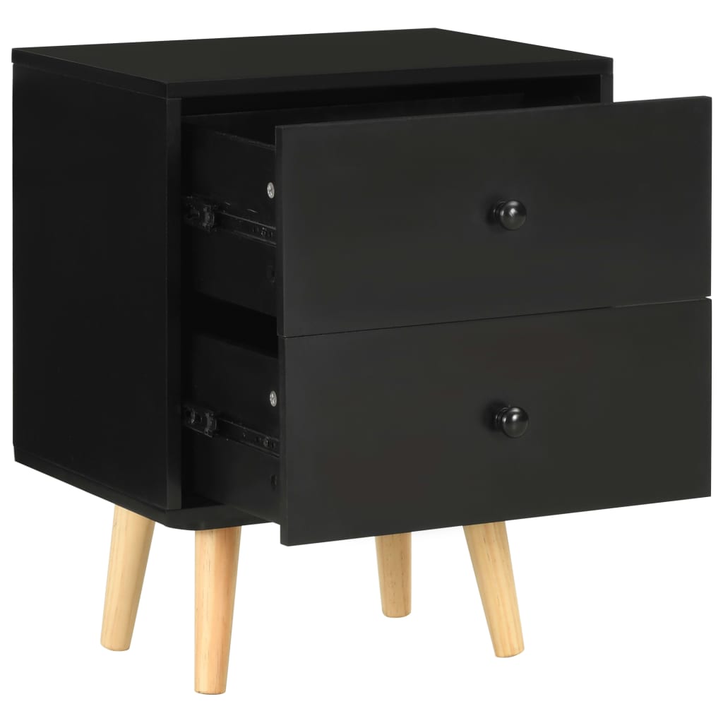 Bedside Cabinets 2 Pcs 40X30X50 Cm Solid Pinewood