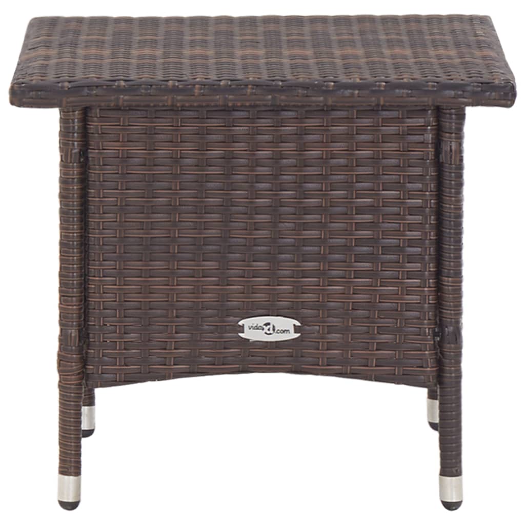 Tea Table 50X50X47 Cm Poly Rattan