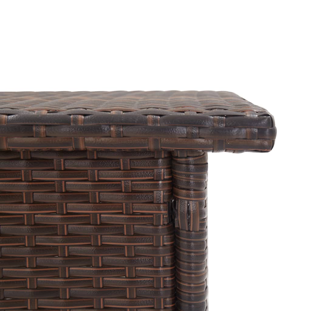 Tea Table 50X50X47 Cm Poly Rattan