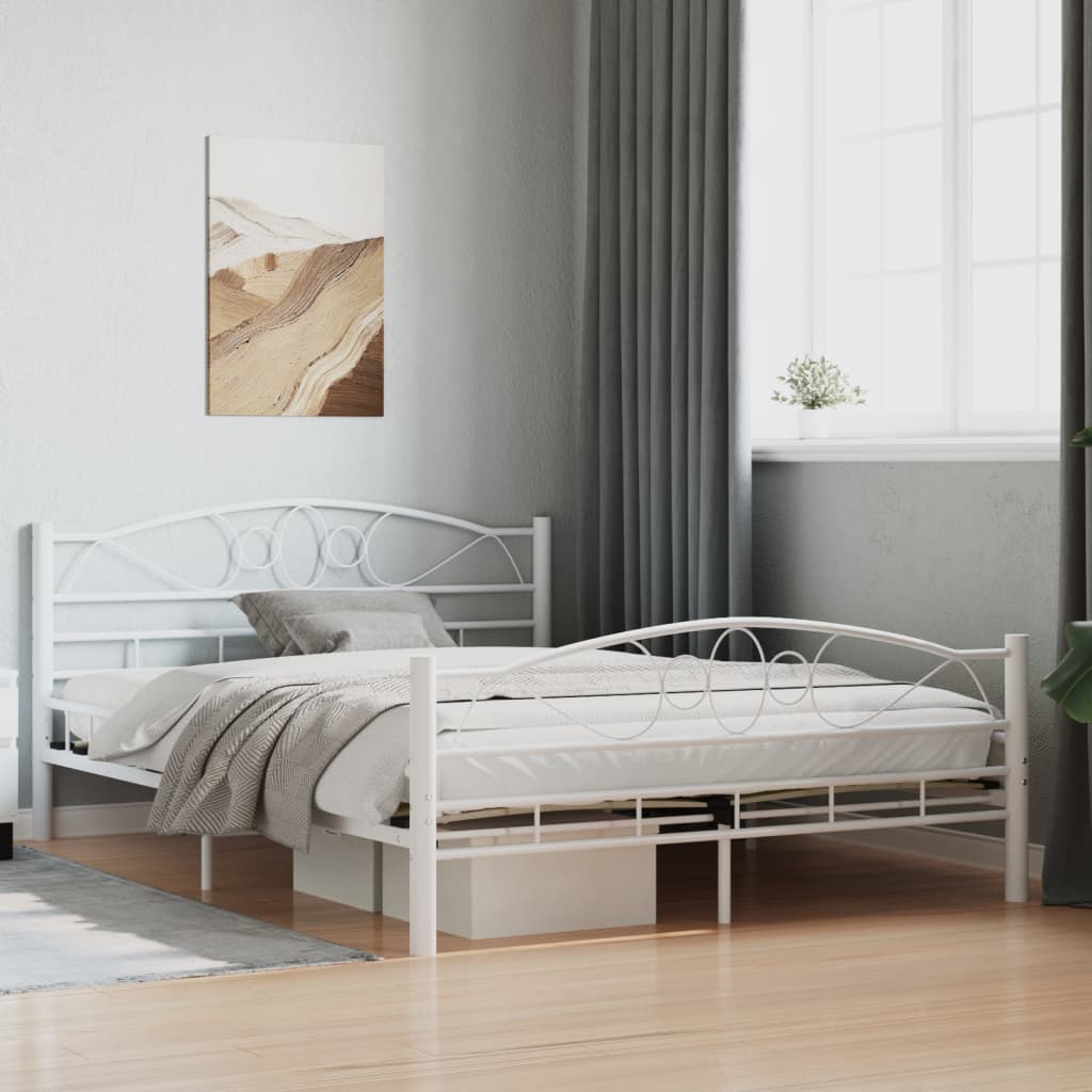 Bed Frame Without Mattress Steel Super King