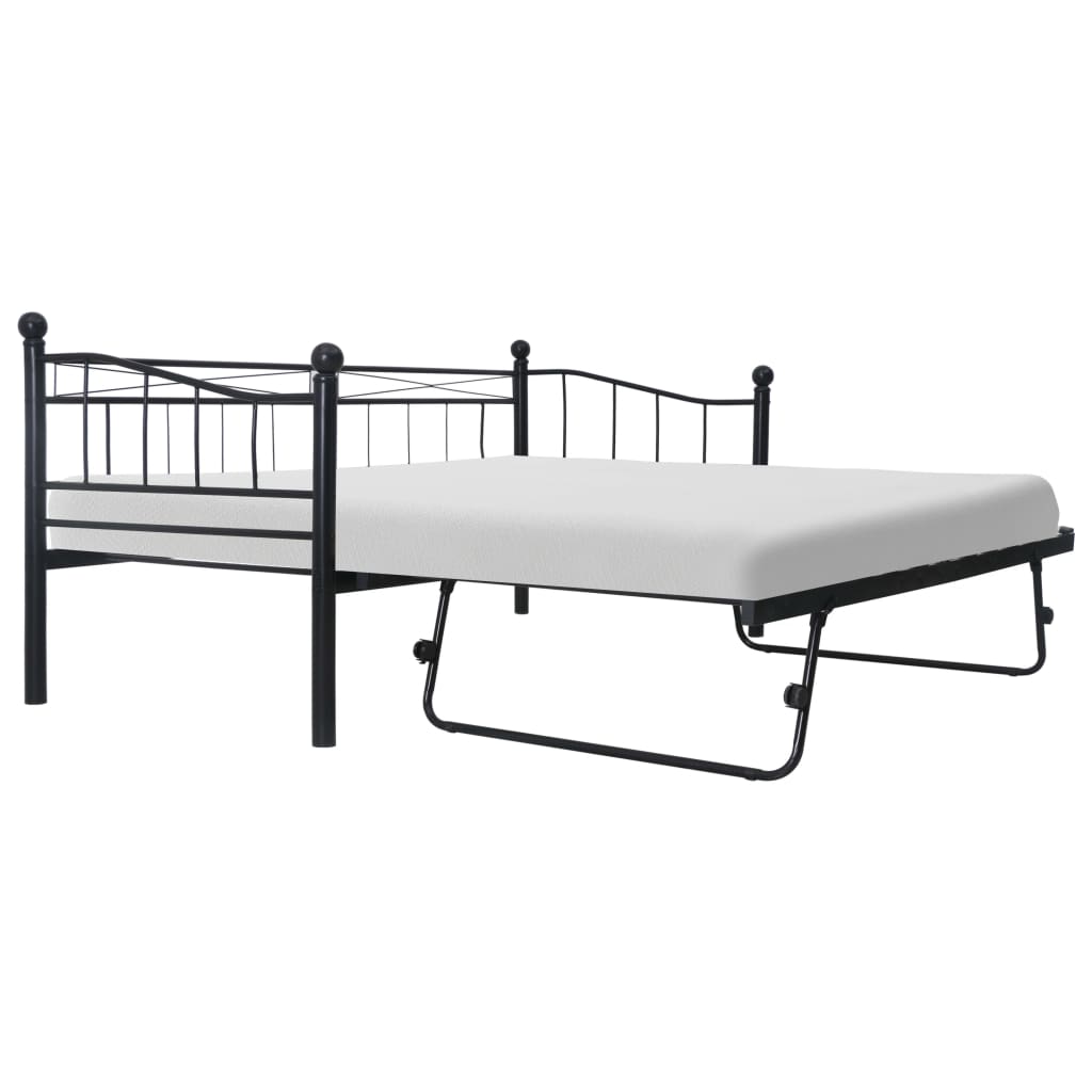 Bed Frame Without Mattress Steel 180X200/90X200 Cm