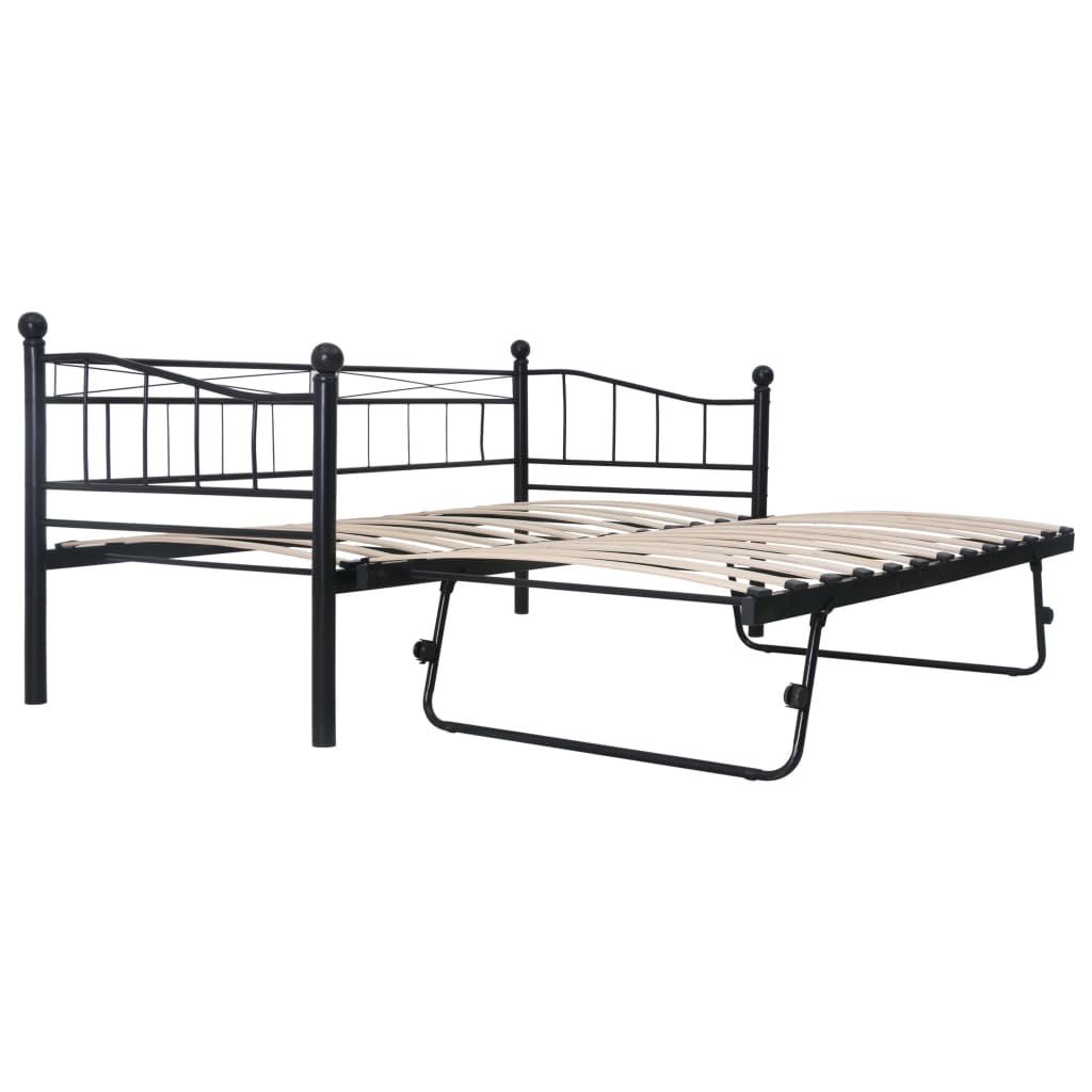 Bed Frame Without Mattress Steel 180X200/90X200 Cm