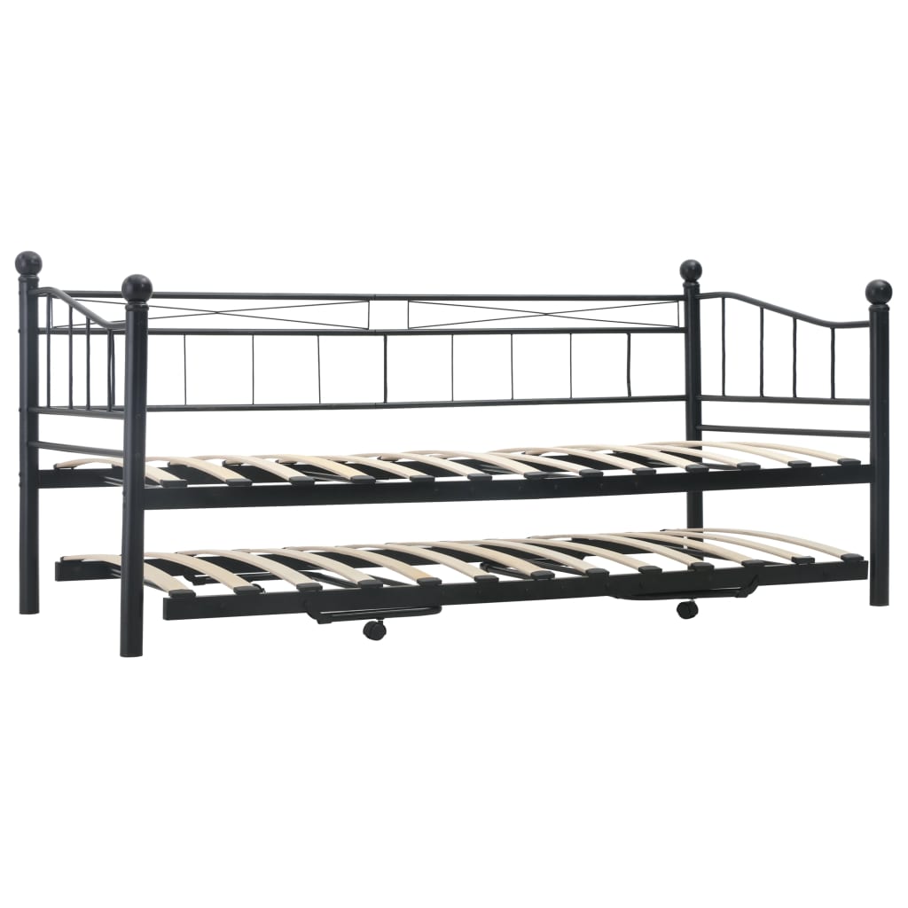 Bed Frame Without Mattress Steel 180X200/90X200 Cm