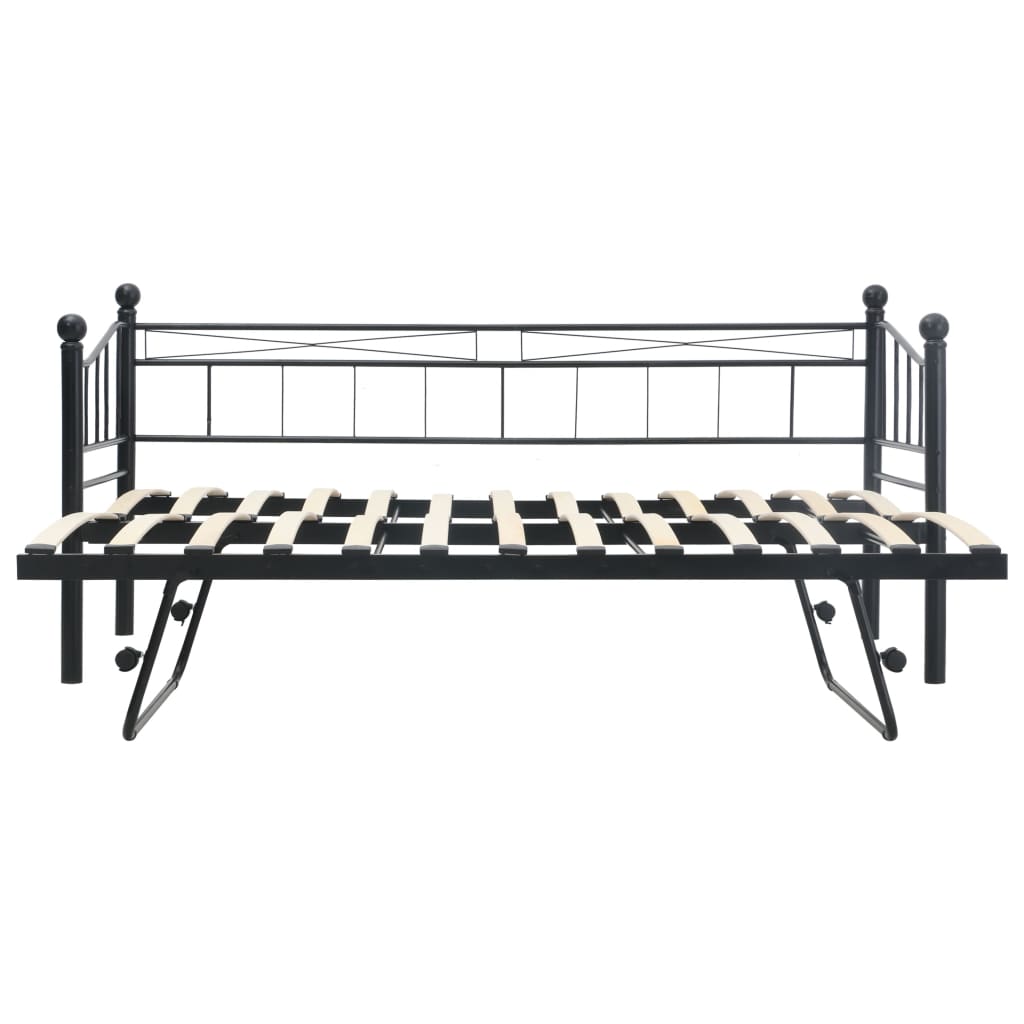 Bed Frame Without Mattress Steel 180X200/90X200 Cm