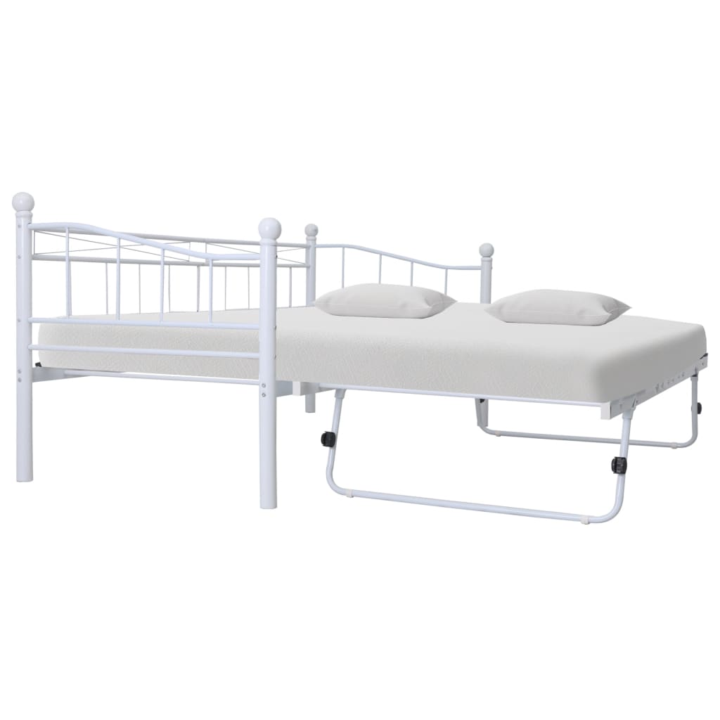 Bed Frame Without Mattress Steel 180X200/90X200 Cm