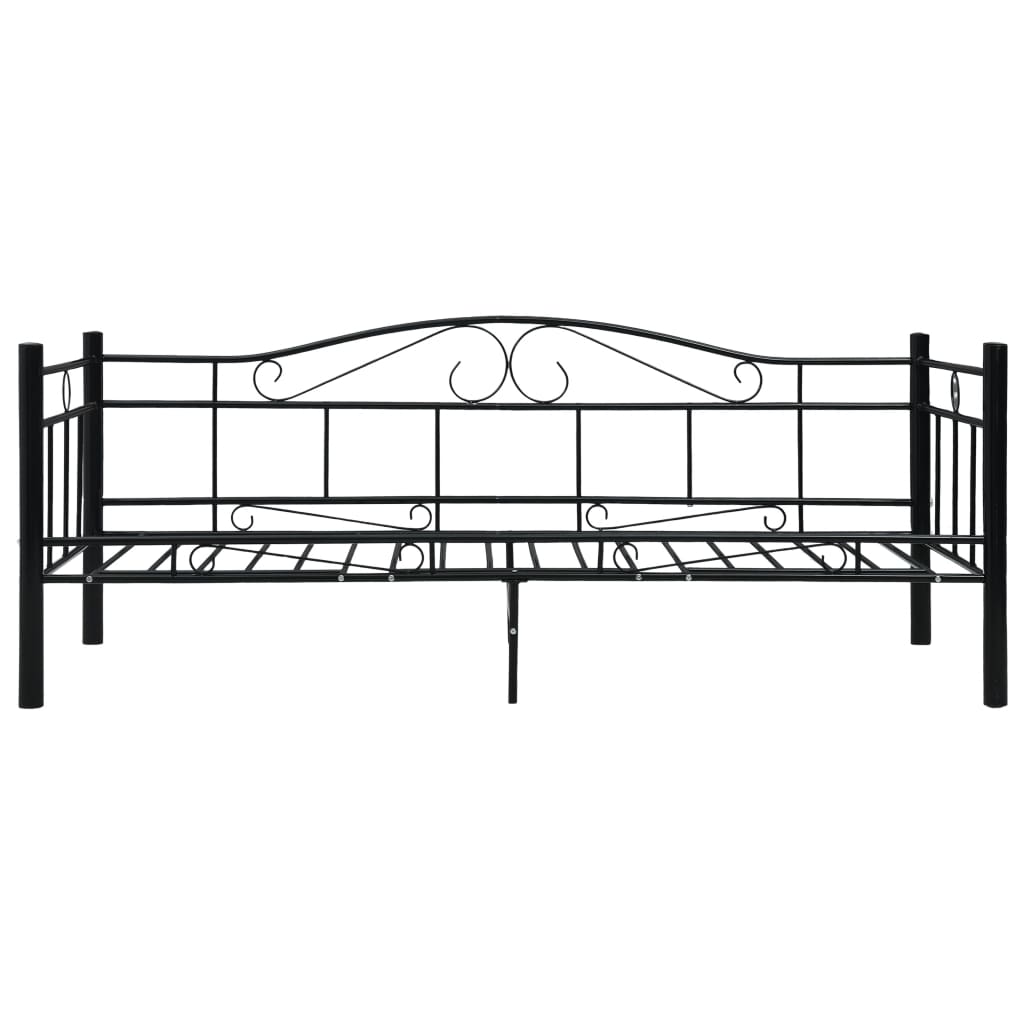 Daybed Frame Without Mattress Metal 90X200Cm