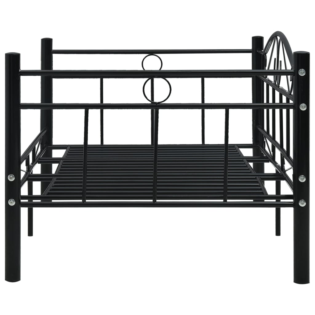 Daybed Frame Without Mattress Metal 90X200Cm