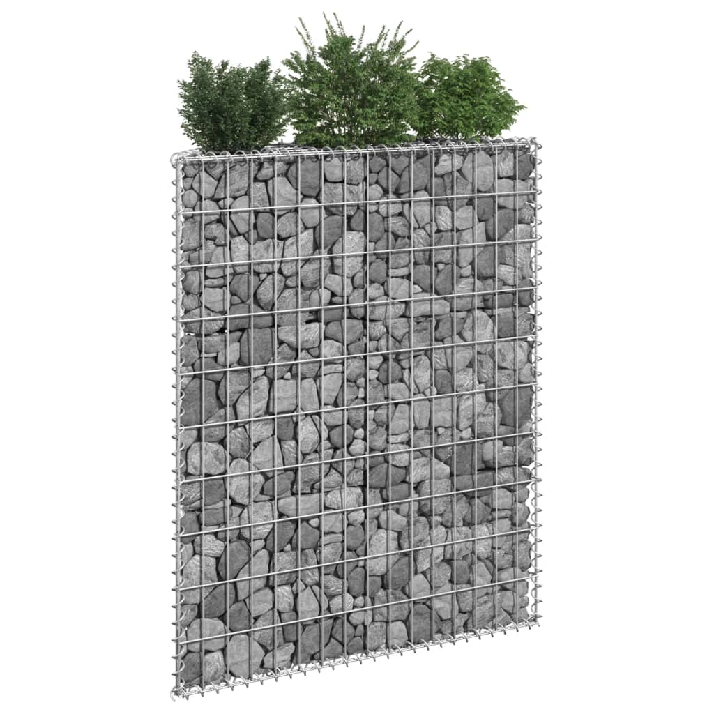 Trapezium Gabion Raised Bed Galvanised Steel