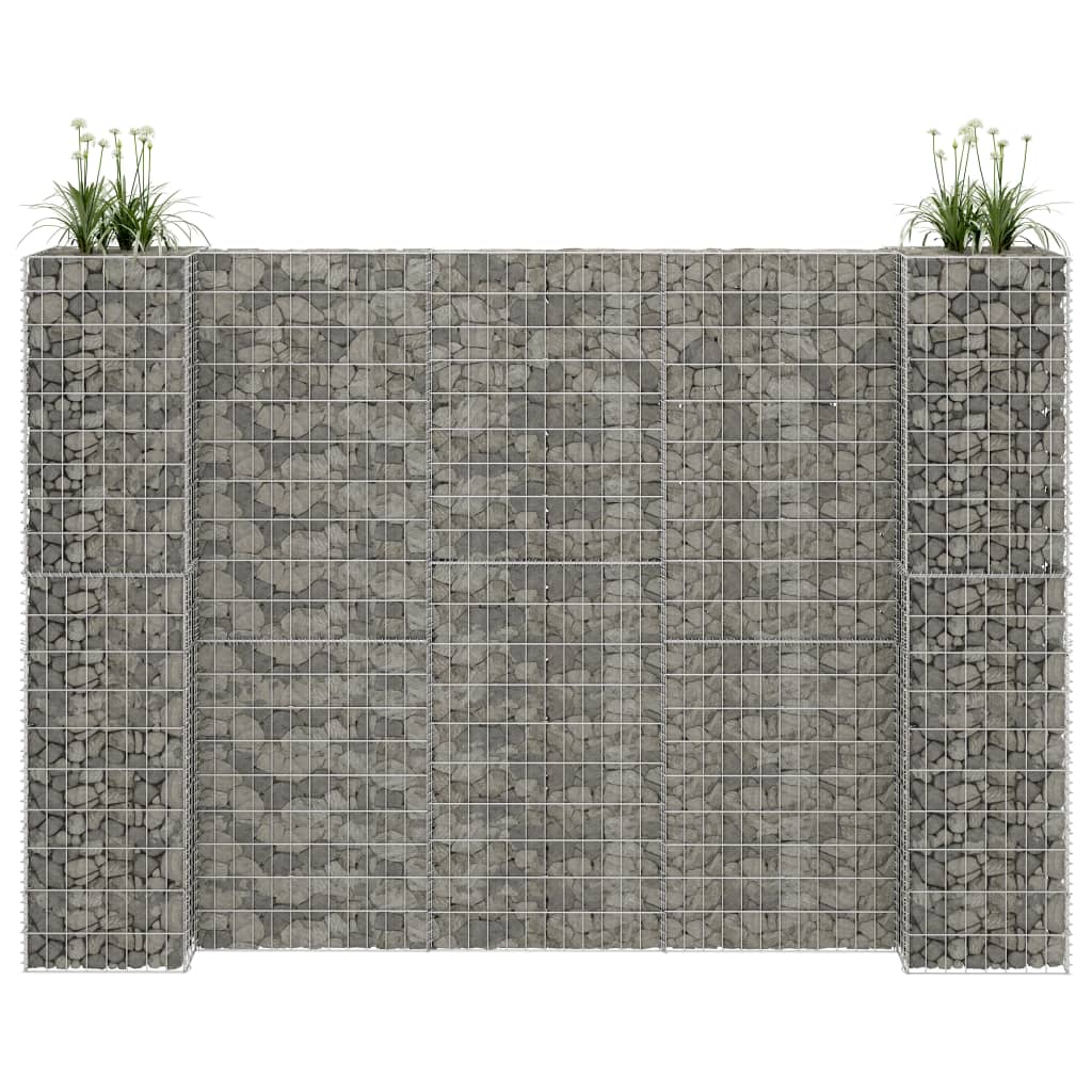 H-Shaped Gabion Planter Steel Wire