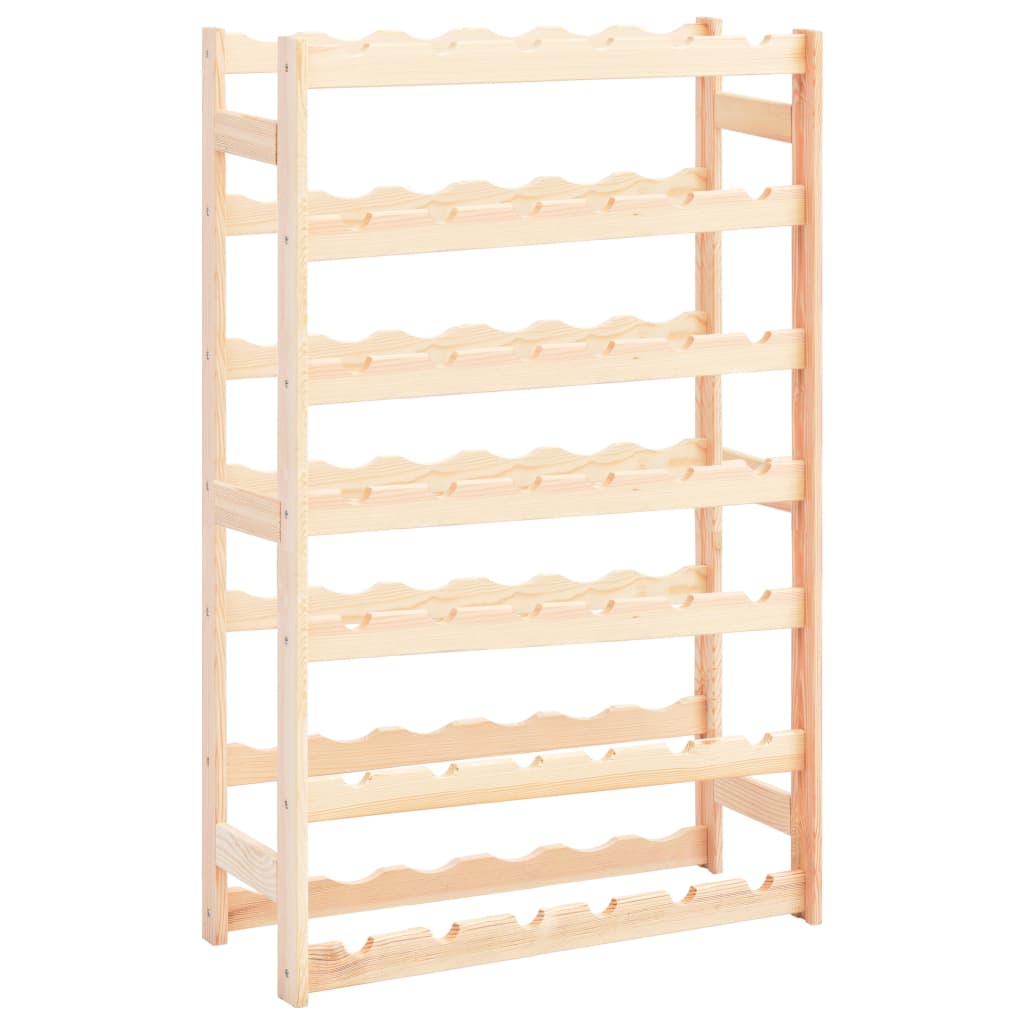 Wine Rack For 30 Bottles Pinewood
