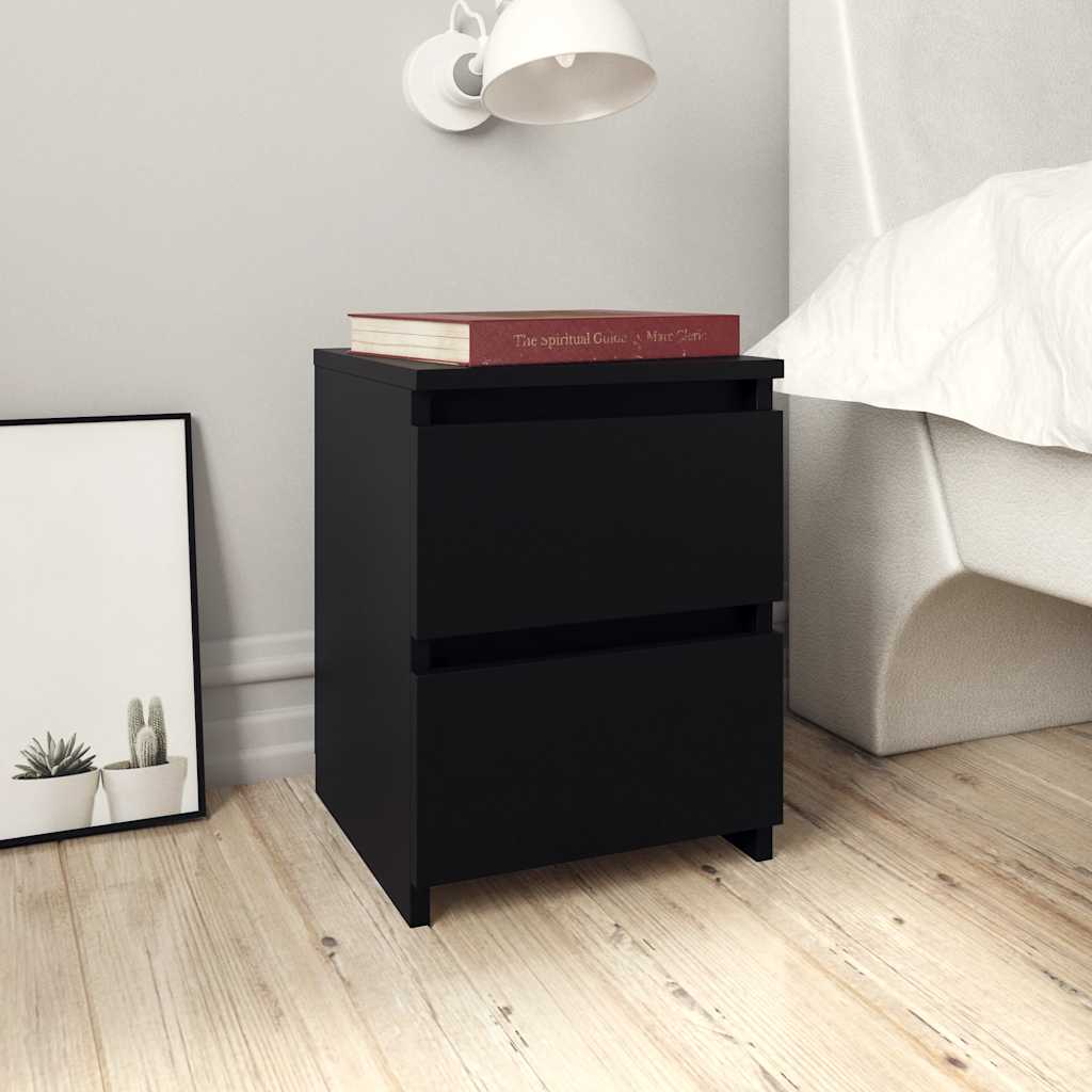 Bedside Cabinet 30X30X40 Cm Engineered Wood