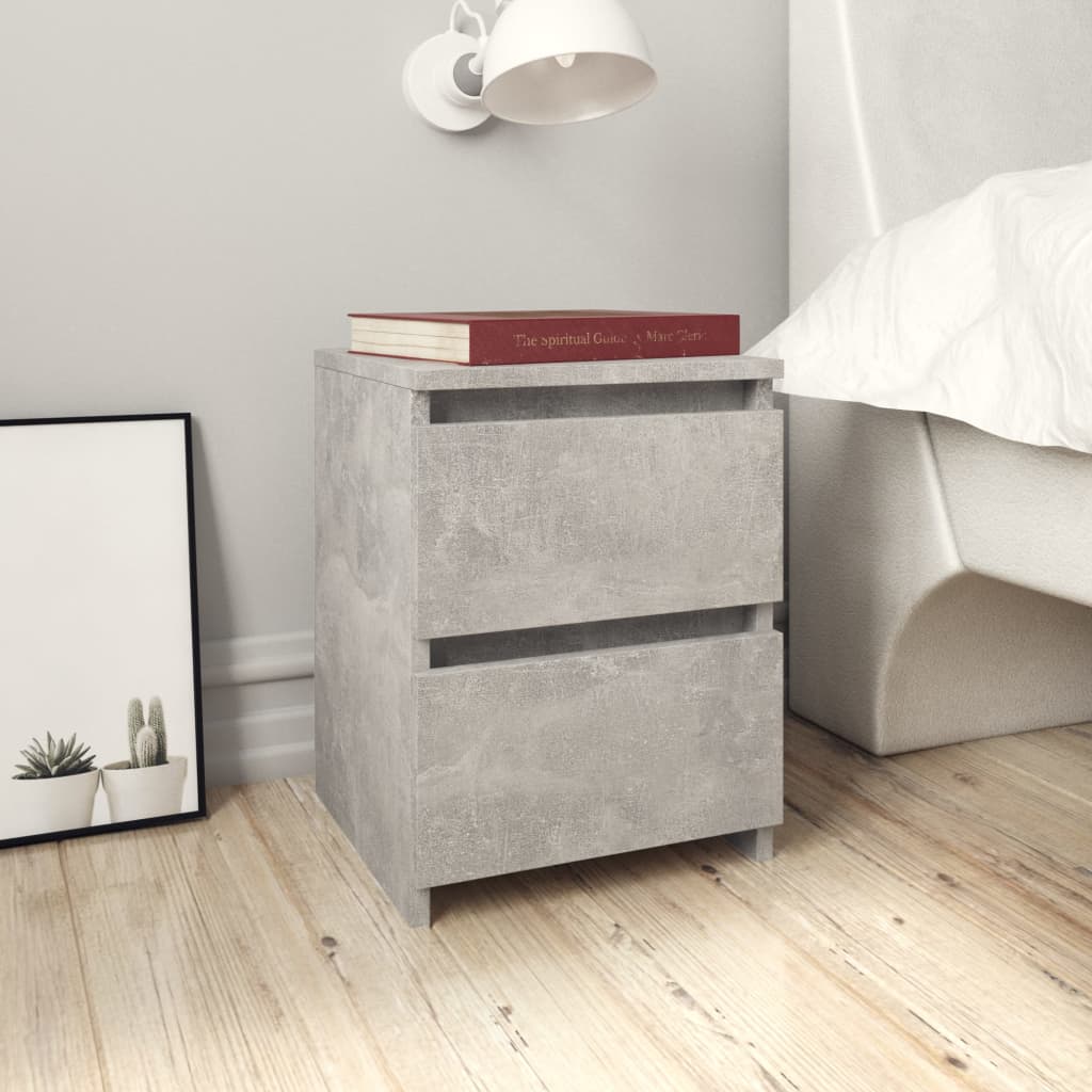 Bedside Cabinet 30X30X40 Cm Engineered Wood