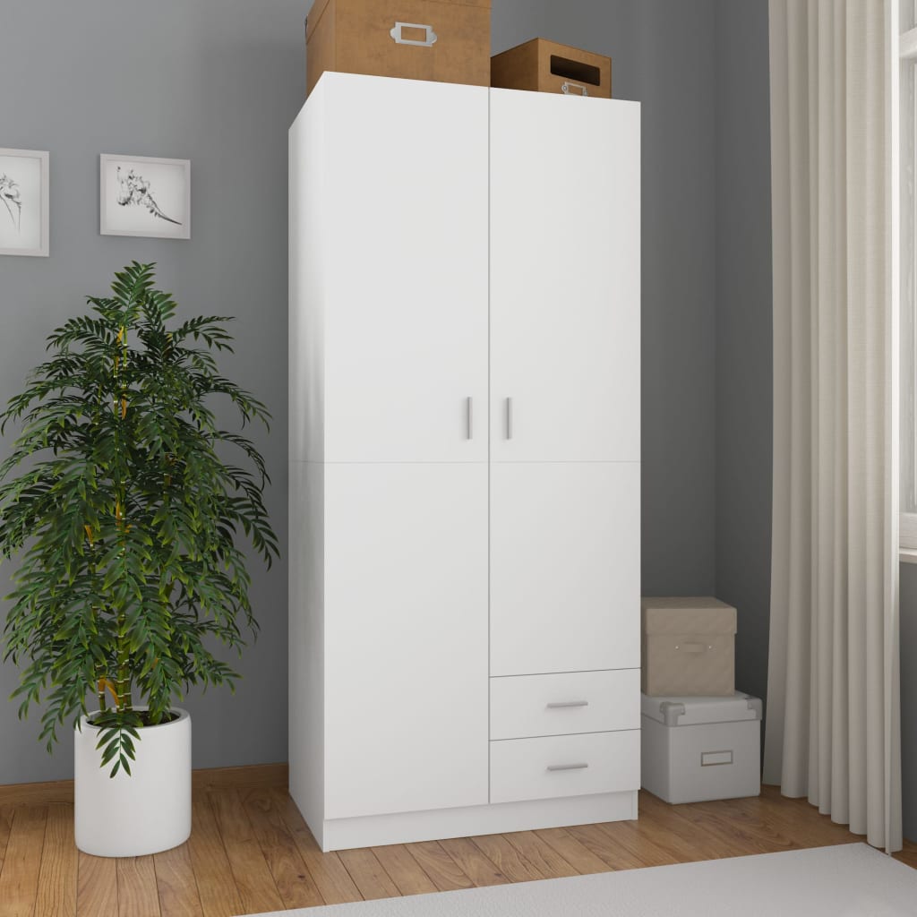 Wardrobe Artisian Oak 80X52X180 Cm Engineered Wood