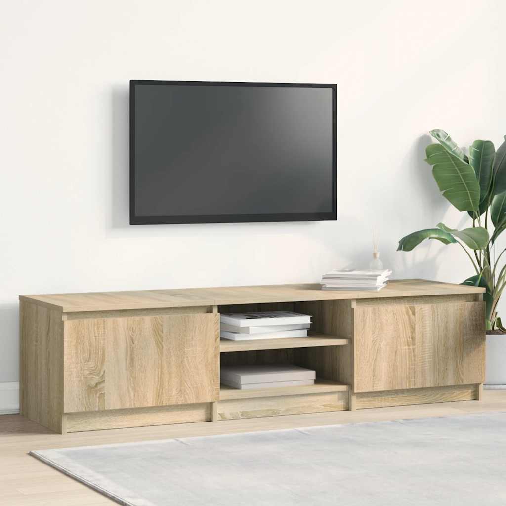 Tv Cabinet 140X40X35.5 Cm Engineered Wood