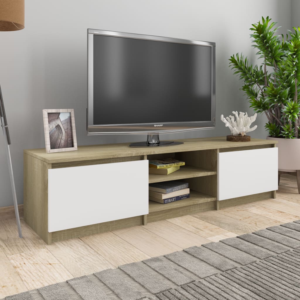 Tv Cabinet 140X40X35.5 Cm Engineered Wood