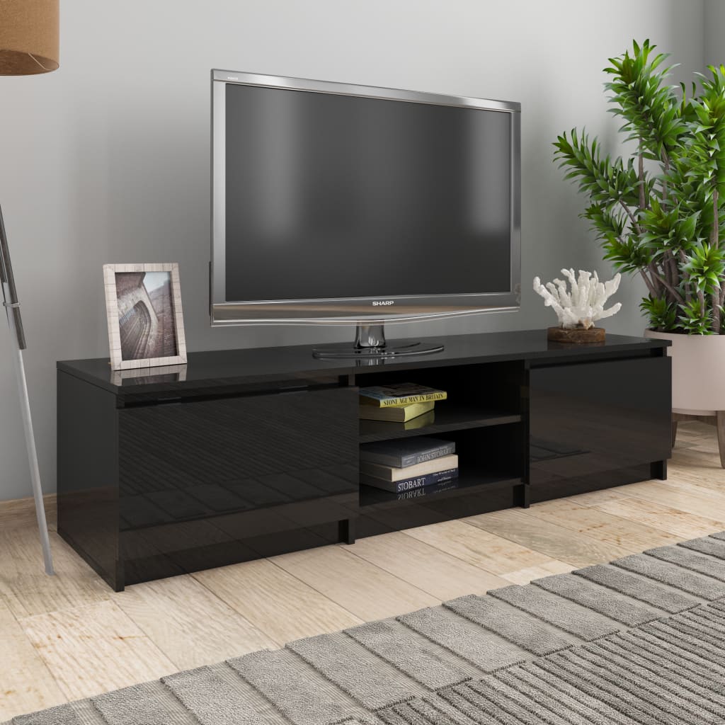 Tv Cabinet 140X40X35.5 Cm Engineered Wood