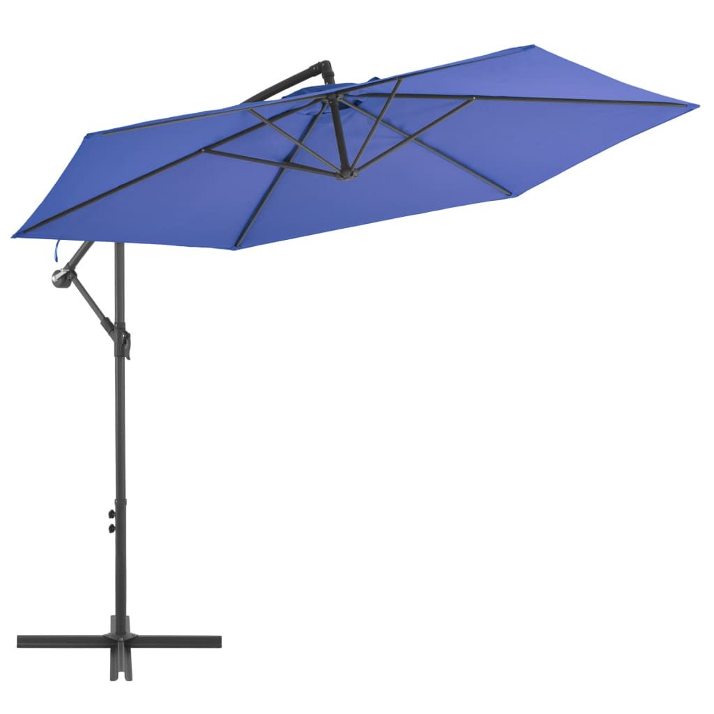 Cantilever Garden Parasol With Aluminium Pole 300 Cm