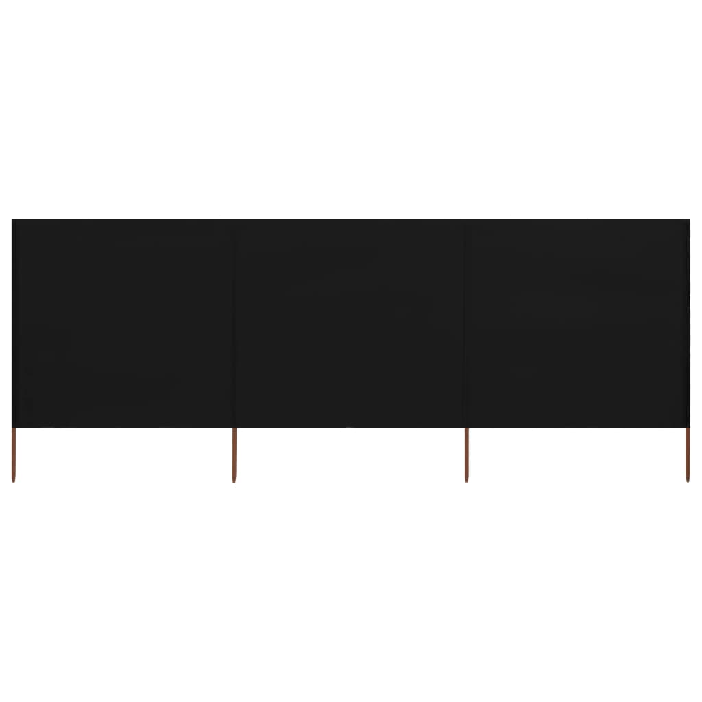 3-Panel Wind Screen Fabric Azure