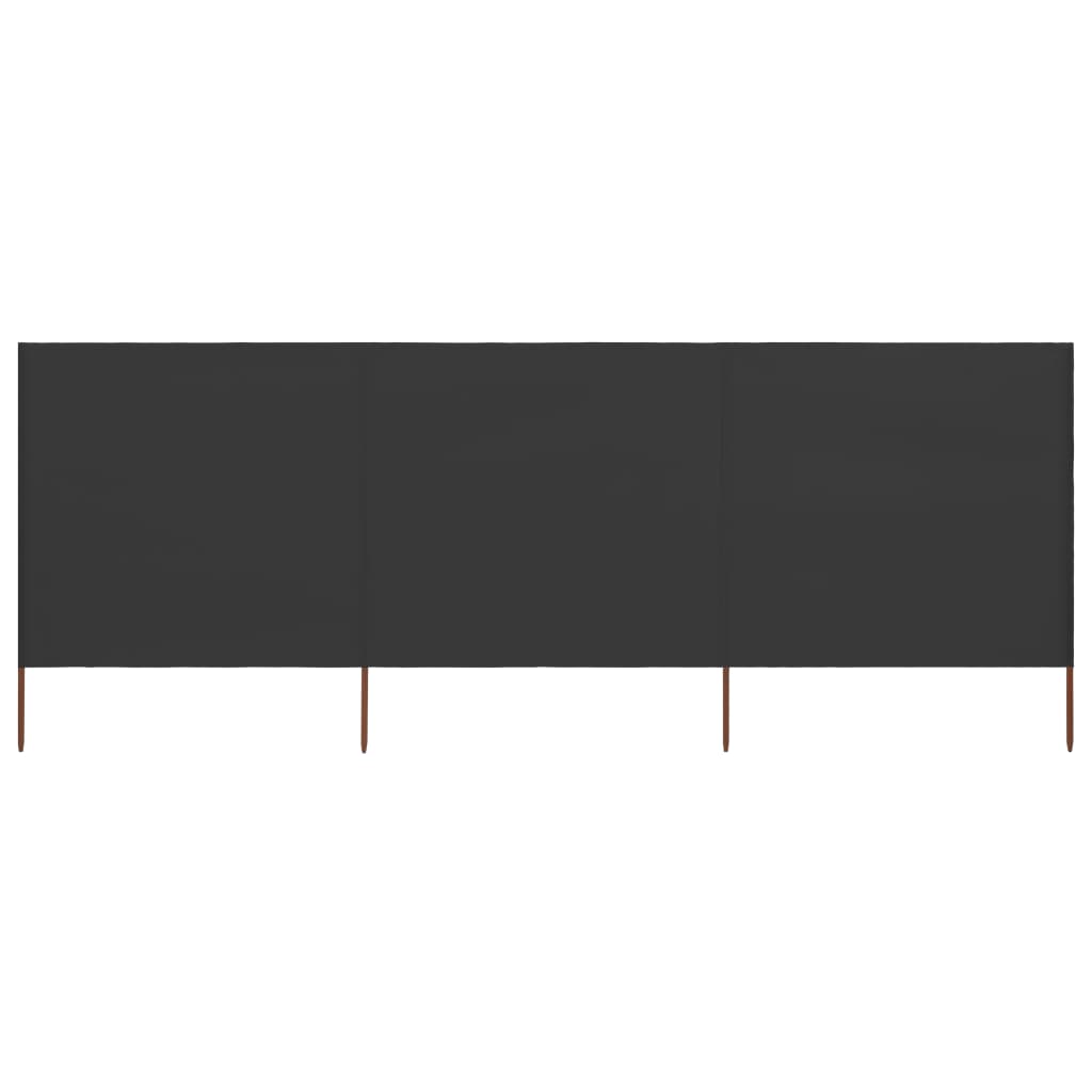 3-Panel Wind Screen Fabric Azure