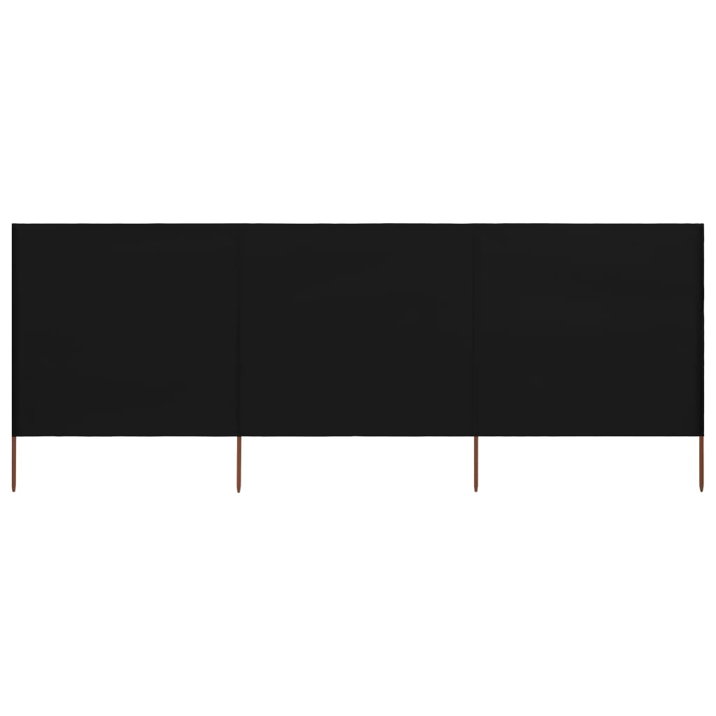 3-Panel Wind Screen Fabric Azure