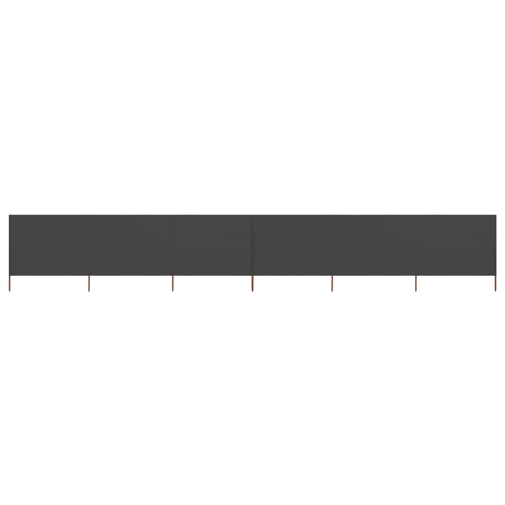 3-Panel Wind Screen Fabric Azure