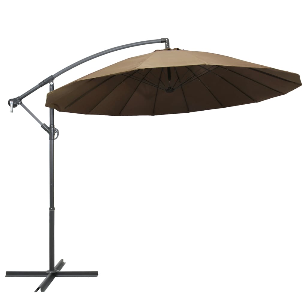 Hanging Garden Parasol 3 M Aluminium Pole