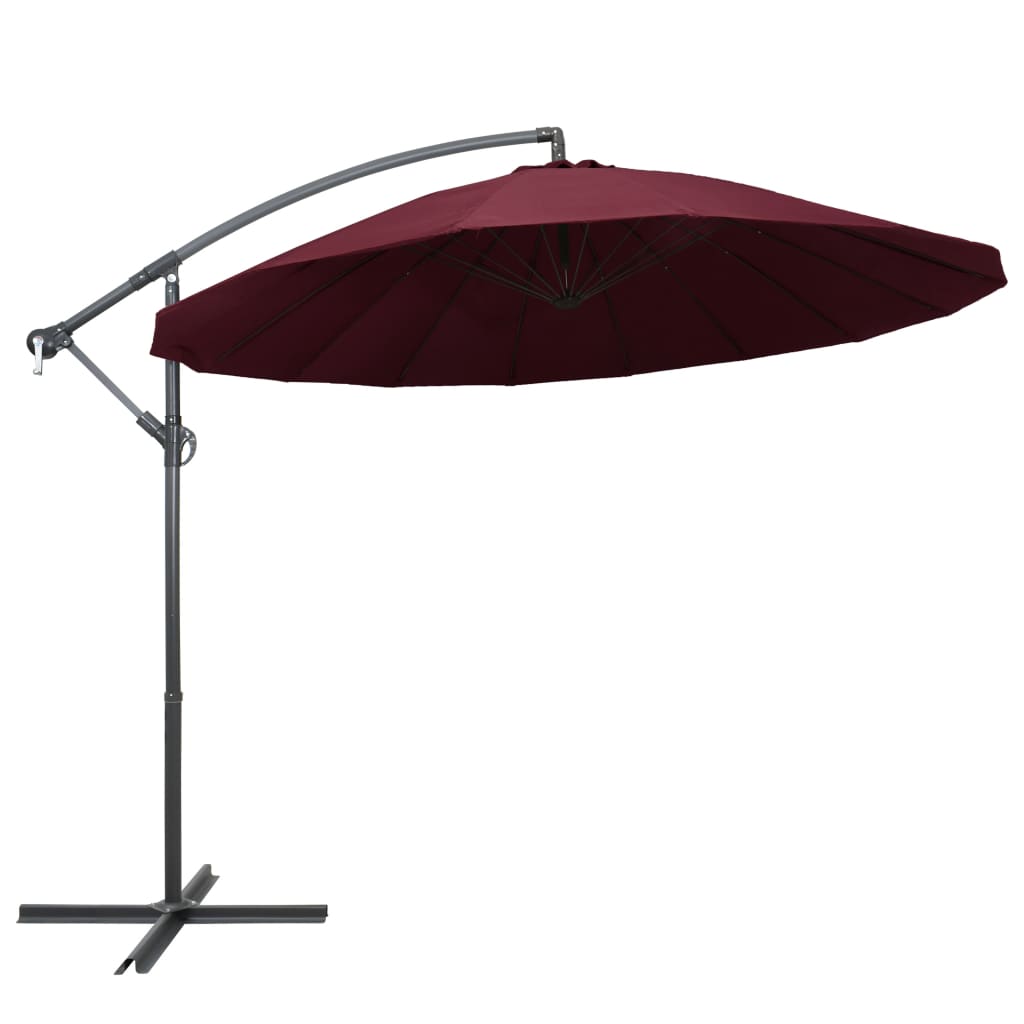 Hanging Garden Parasol 3 M Aluminium Pole