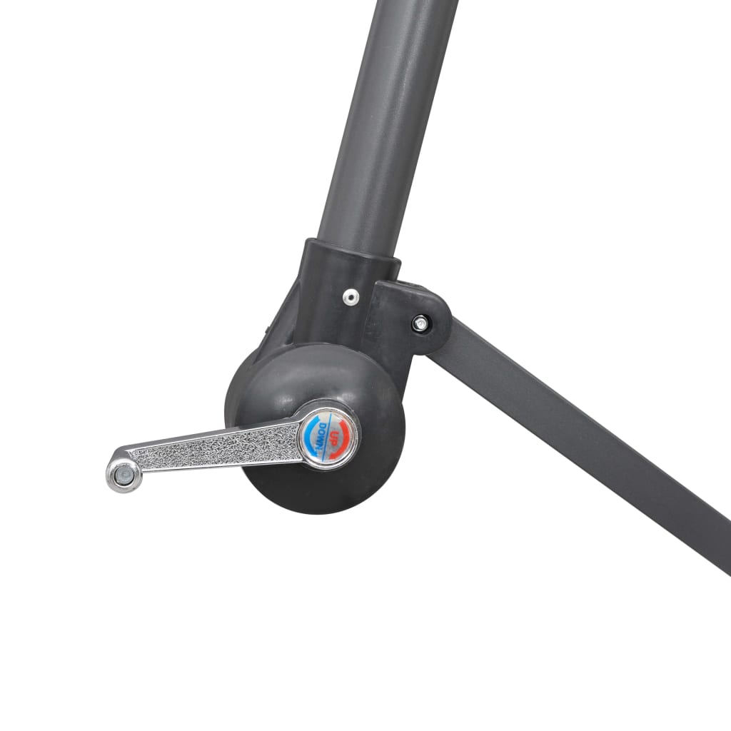 Hanging Garden Parasol 3 M Aluminium Pole